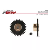 S-098S	Nylon AW gear 31 teeth 16,05 mm Ø with M3 screw (1x)